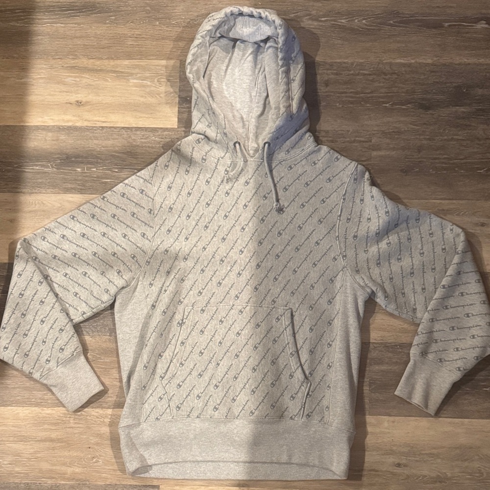 Champion Gray  Hoodie